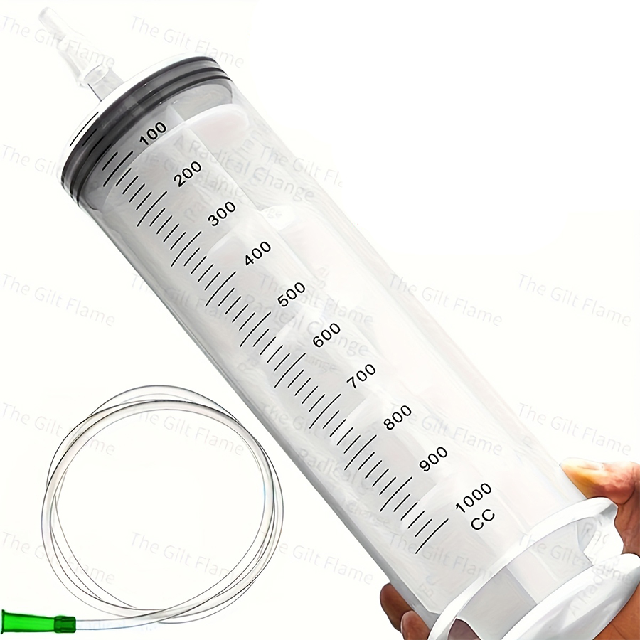 Xl Aquarium Fish - 1000ml Large Syringe Set, for Science