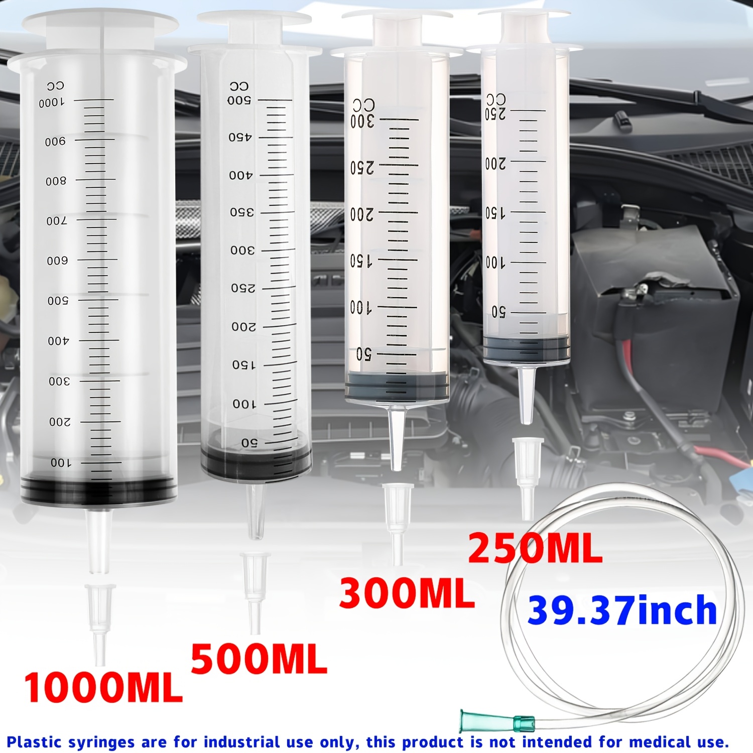 Xl Aquarium Fish - Large Capacity Syringe Set of 3