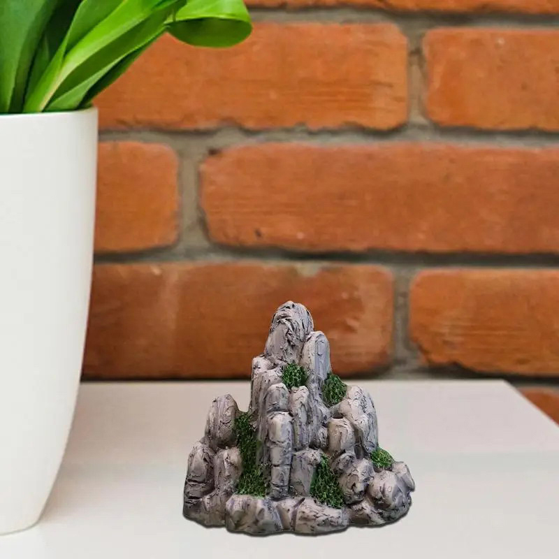Mini Mountain Miniature Fake S - Aquarium Decoration Rock review and price