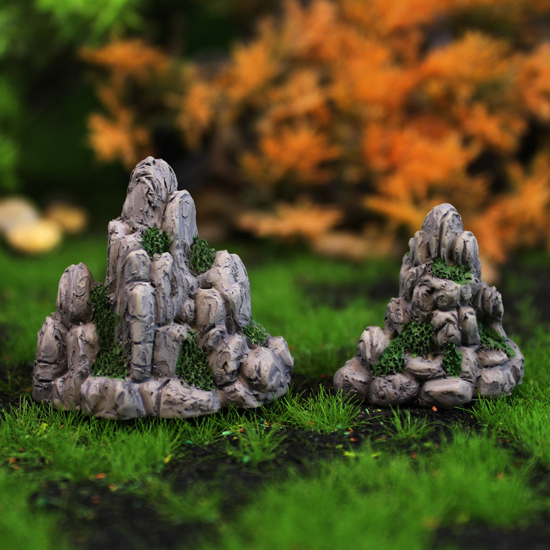 1pc Mountain Miniature Fake St - Aquarium Decoration Rock review and price