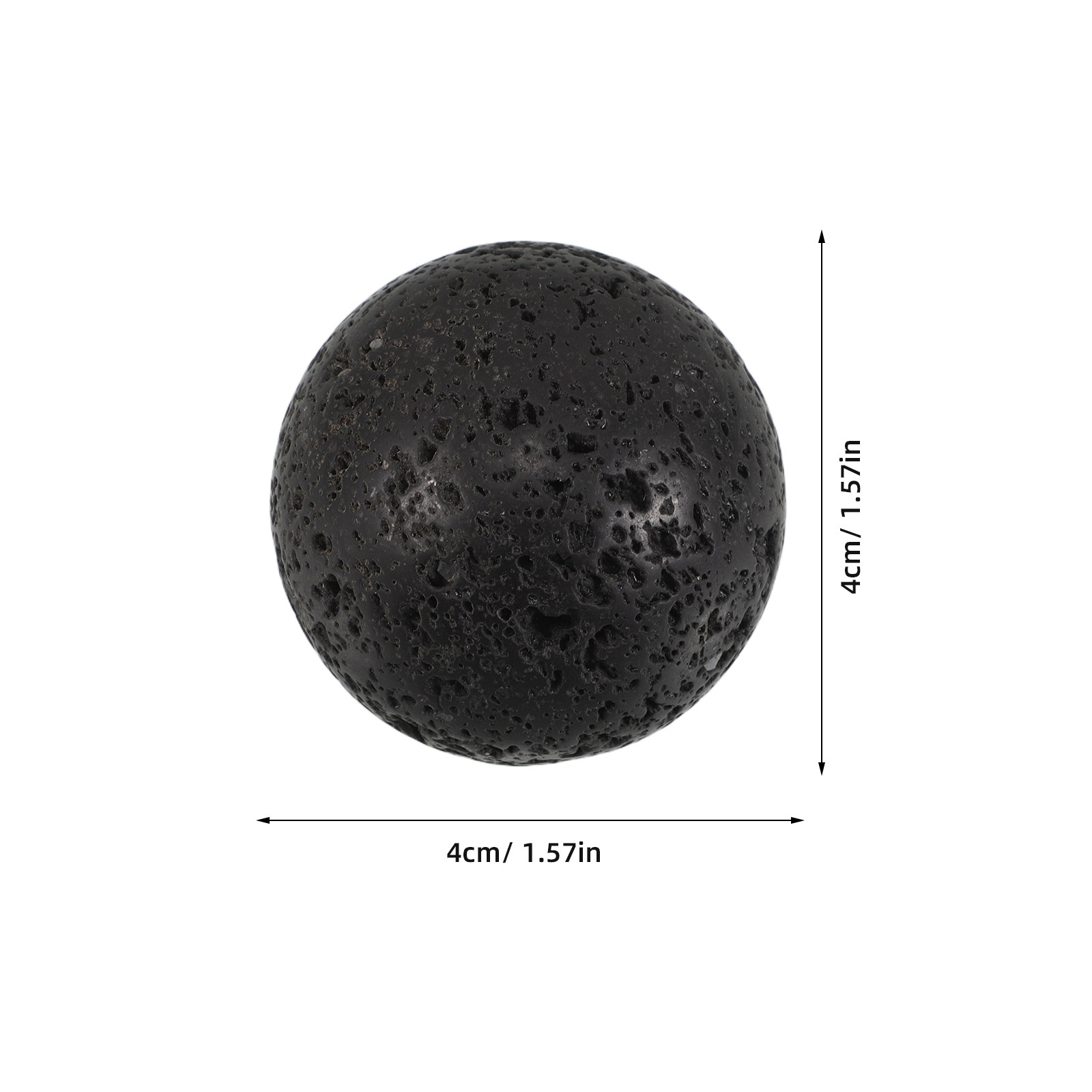 Natural Volcanic Stone Sphere  - Aquarium Decoration Rock review and price