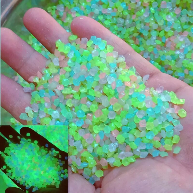 1000pcs 3-5mm Luminous Sand Gl - Aquarium Decoration Rock review and price