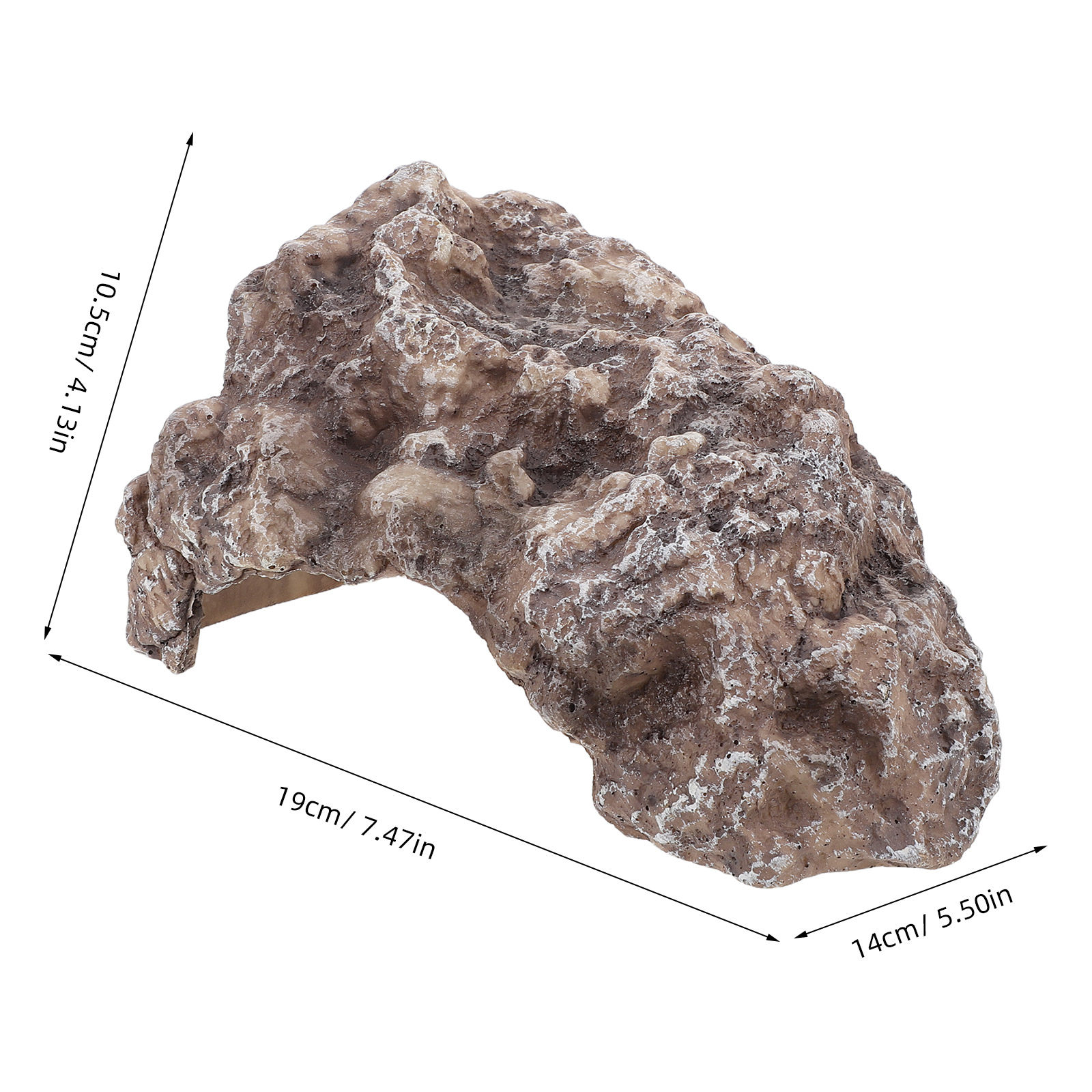 Reptile Rock Hideout Cave for  - Aquarium Decoration Rock review and price