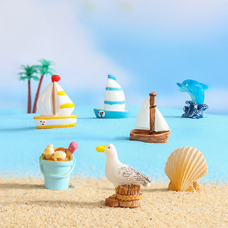 Cartoon Surfboard Seashells Se - Aquarium Fish Dolphin review and price