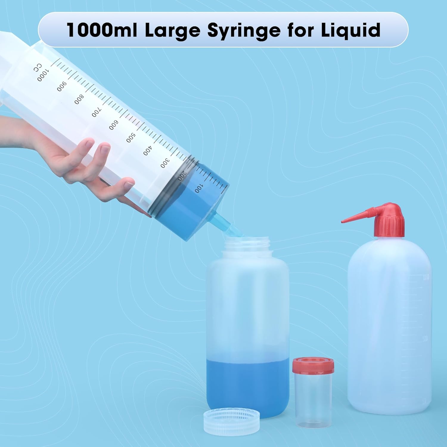 1000ml Large Syringe Set, for  - Xl Aquarium Fish review and price