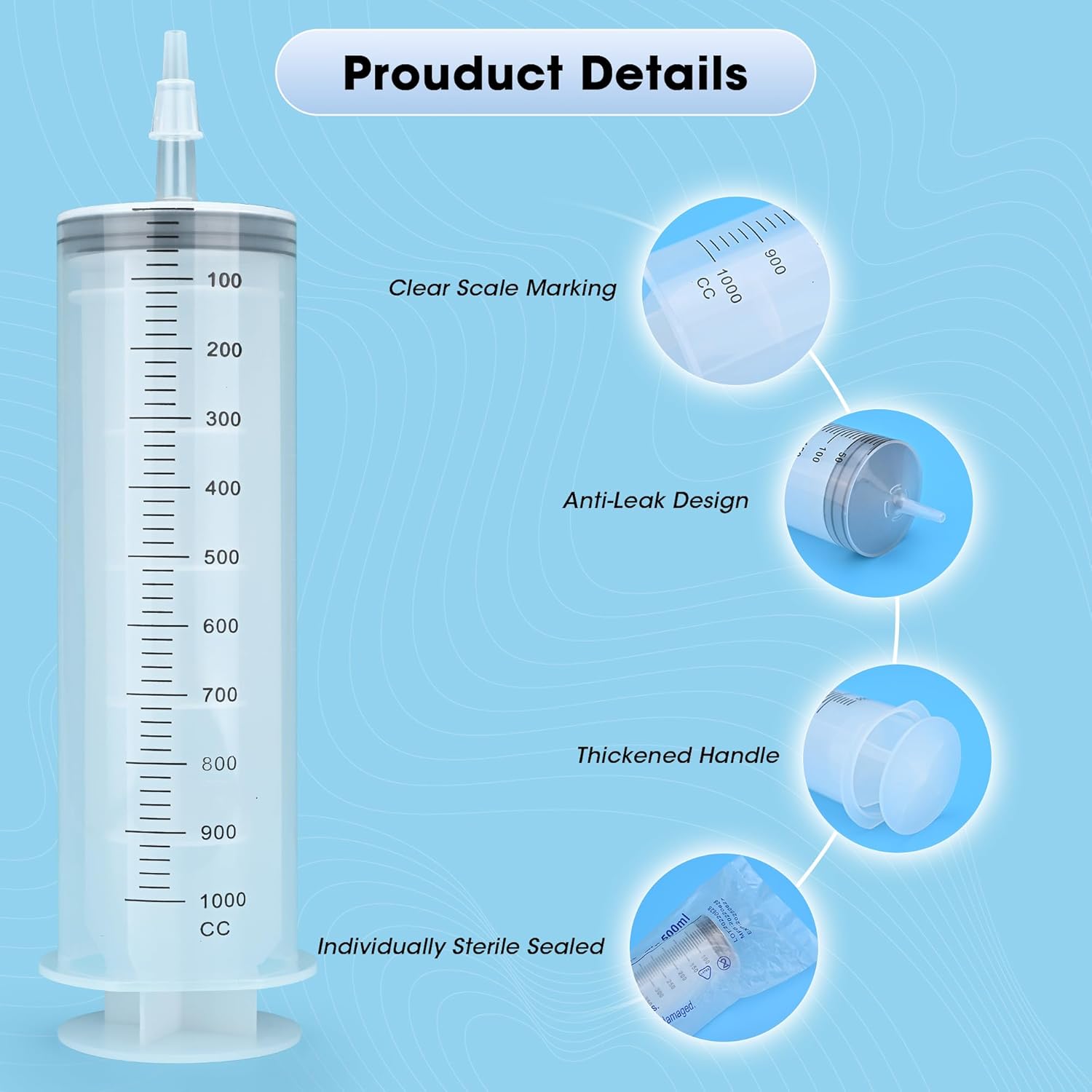 1000ml Large Syringe Set, for  - Xl Aquarium Fish review and price