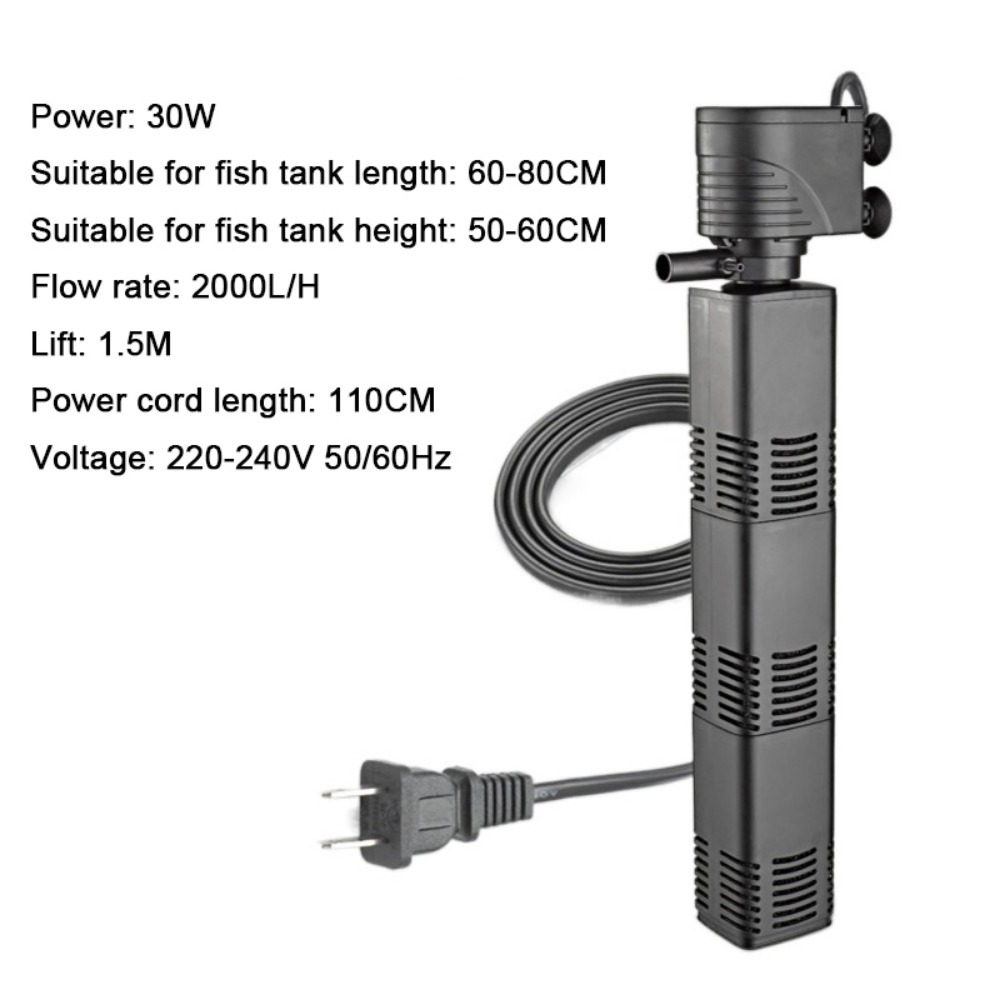 Plastic 3 in 1 Fish Tank Filte - Fish Tank Filter Aquarium review and price
