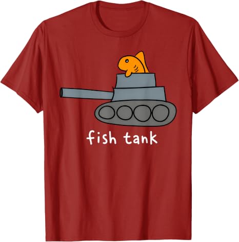 Fish Tank Funny Fish Military  - Aquarium Fish Jokes review and price