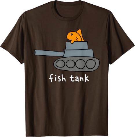 Fish Tank Funny Fish Military  - Aquarium Fish Jokes review and price
