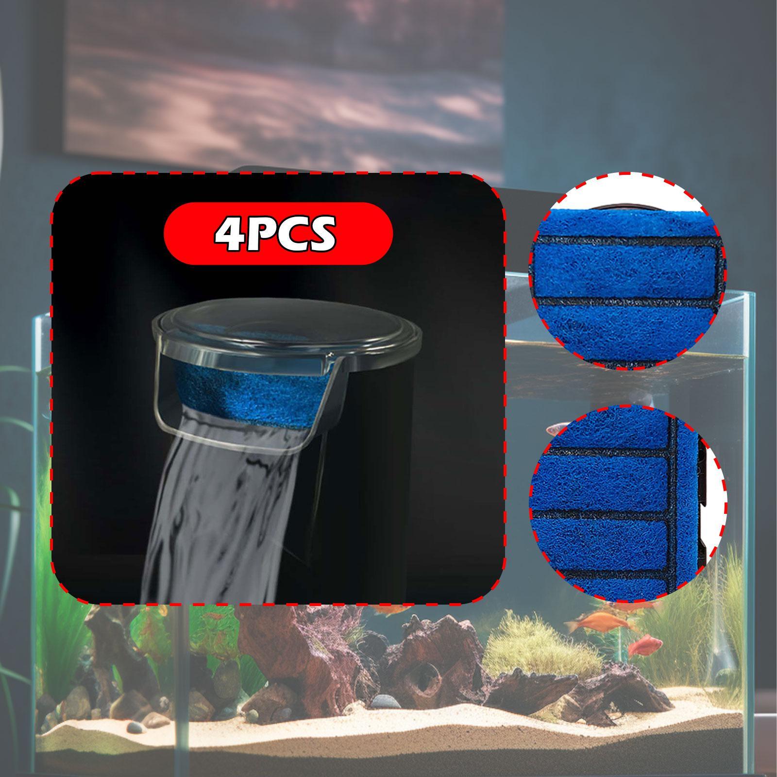 4 Pieces Tank Filter Cartridge - Fish Tank Filter Aquarium review and price